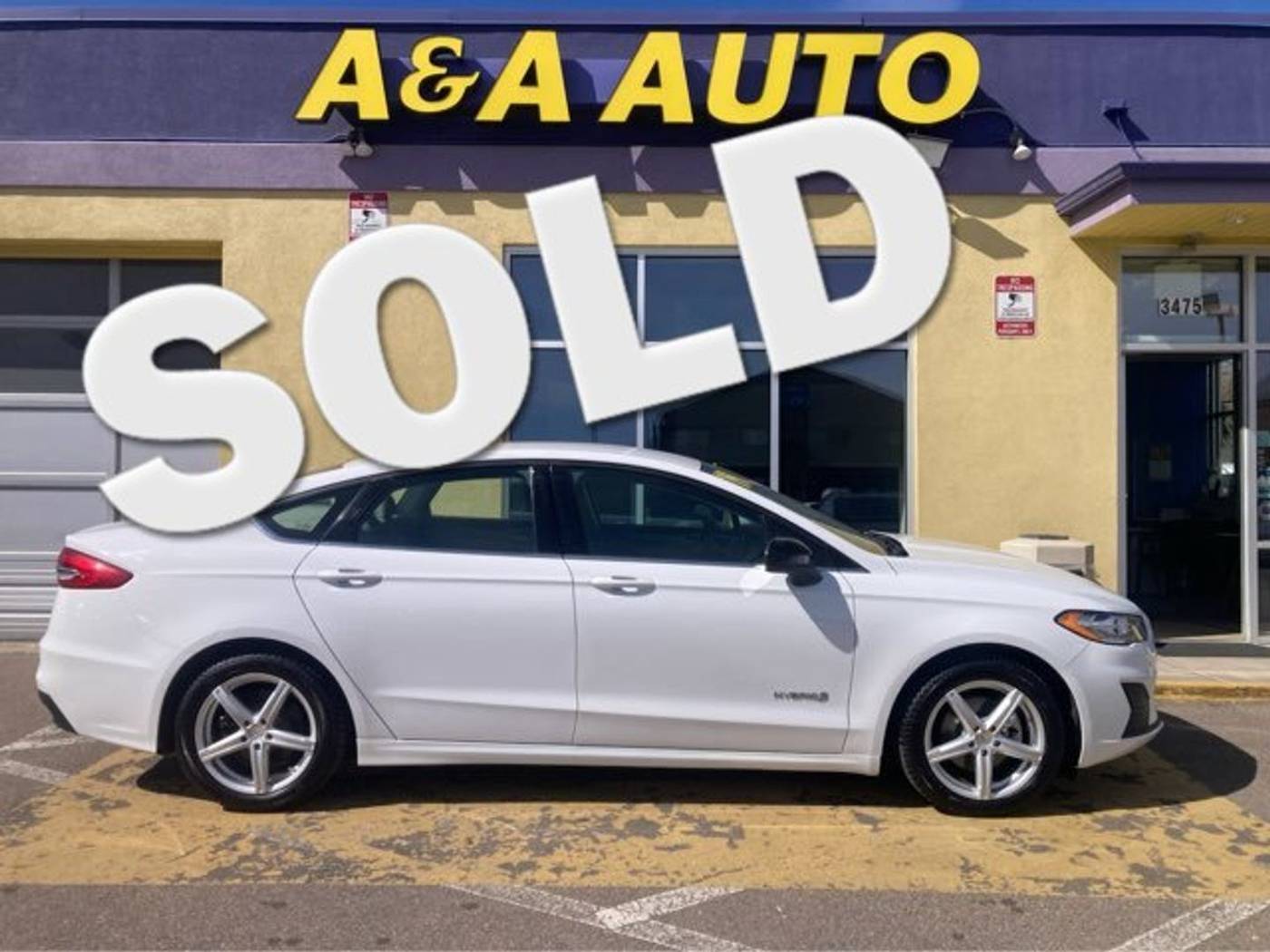 2019 Ford Fusion Hybrid SE — Sedan — 49,010 mi — Englewood, CO