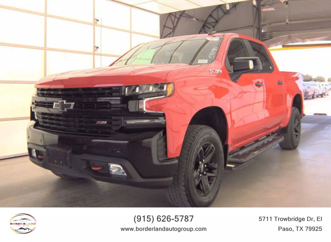 2021 Chevrolet Silverado 1500 LT Trail Boss — Pickup Truck — 147,850 mi — El Paso, TX