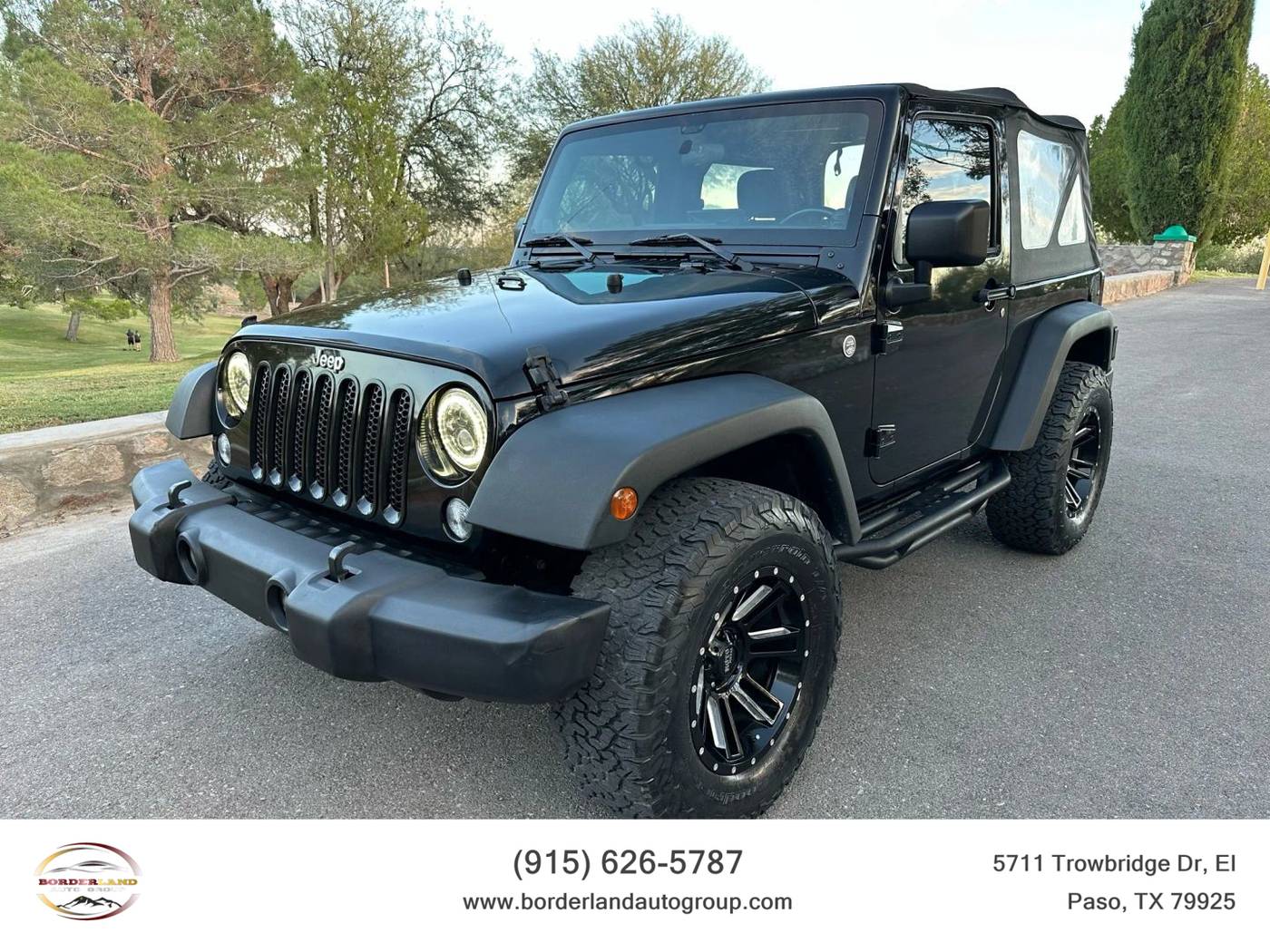 2014 Jeep Wrangler Sport — SUV — 111,118 mi — El Paso, TX