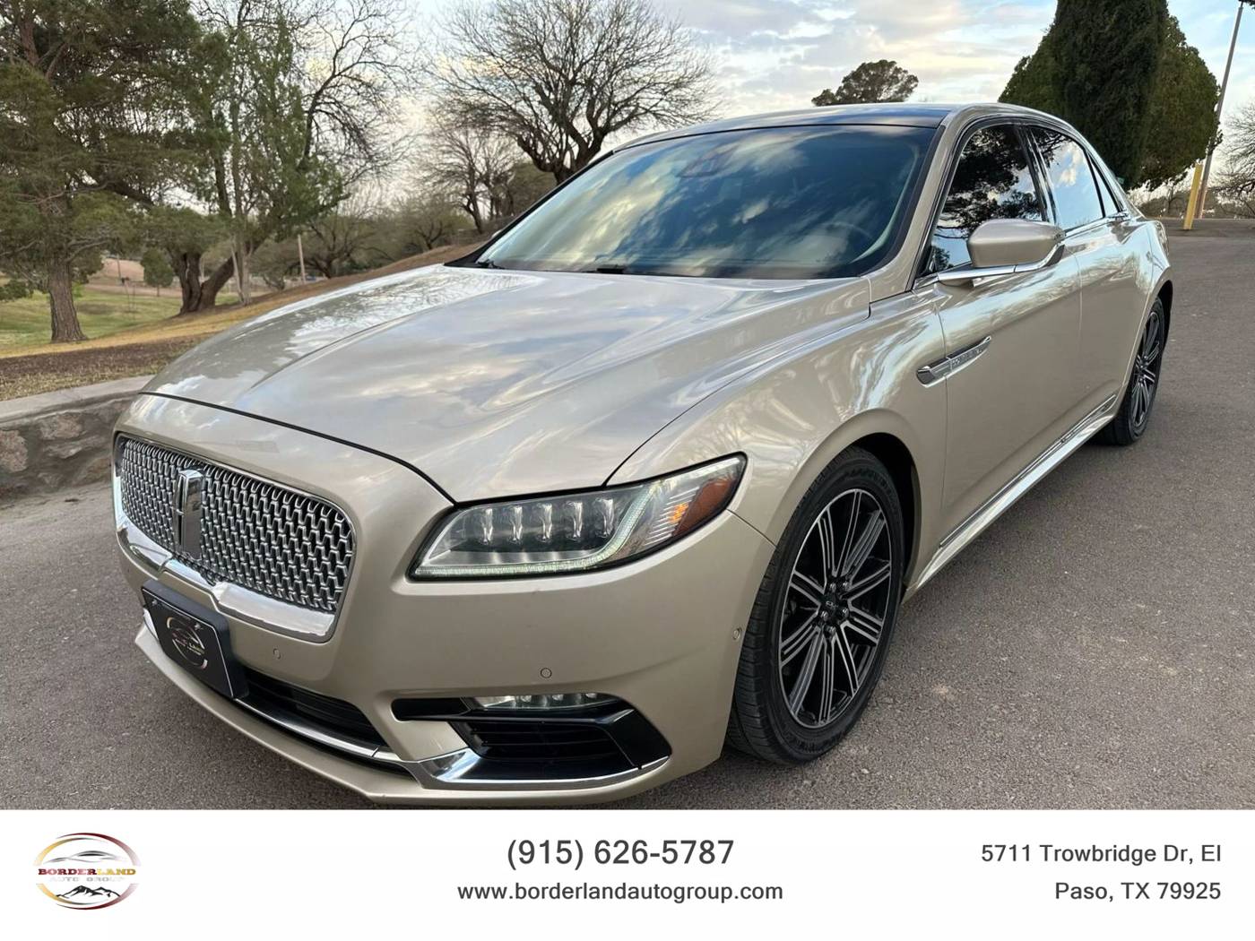 2017 Lincoln Continental Reserve — Sedan — 102,808 mi — El Paso, TX