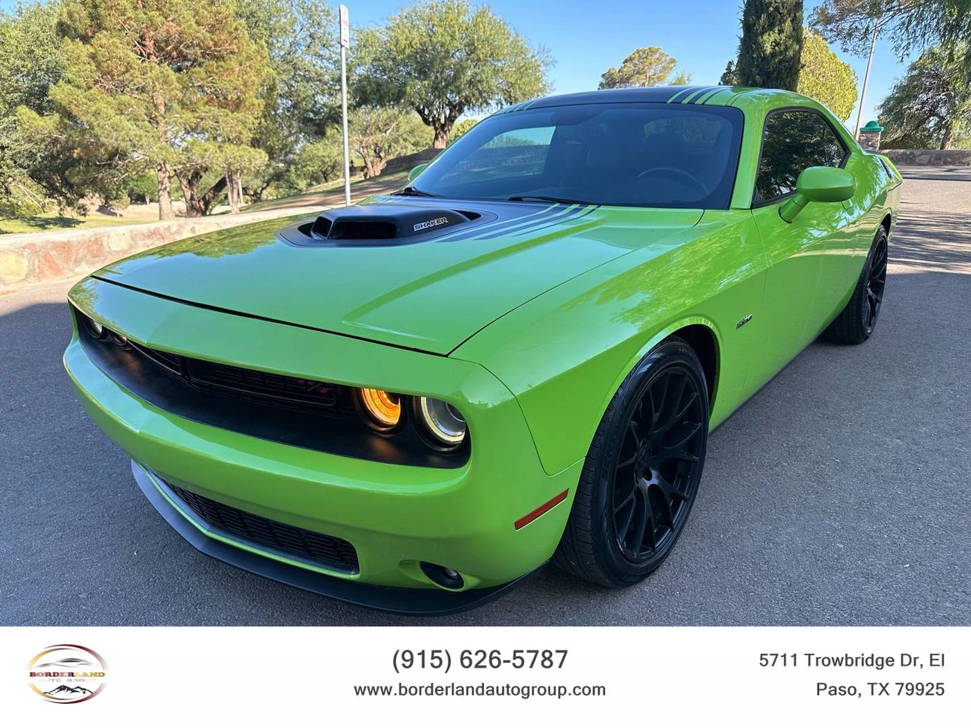 2015 Dodge Challenger R/T Plus Shaker — Coupe — 62,861 mi — El Paso, TX