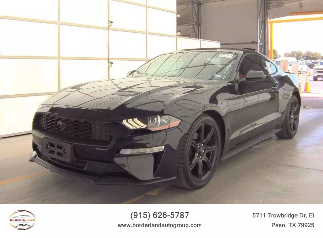 2019 Ford Mustang EcoBoost — Coupe — 82,949 mi — El Paso, TX