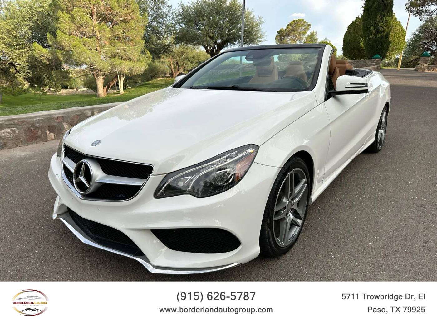 2016 Mercedes-Benz E-Class E 400 — Convertible — 108,915 mi — El Paso, TX