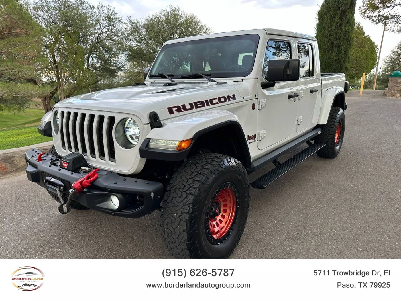 2020 Jeep Gladiator Rubicon — Pickup Truck — 124,626 mi — El Paso, TX