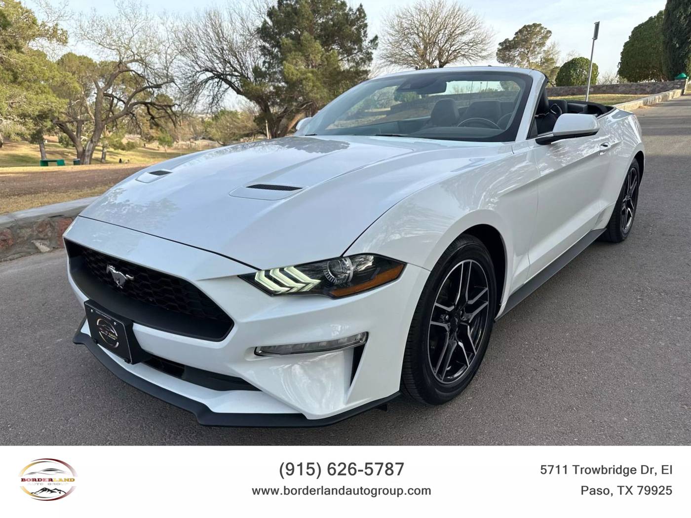 2022 Ford Mustang EcoBoost Premium — Convertible — 61,443 mi — El Paso, TX