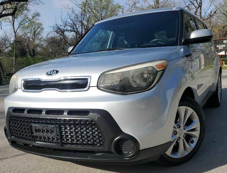 2015 Kia Soul + — Hatchback — 124,422 mi — Lake Worth, TX