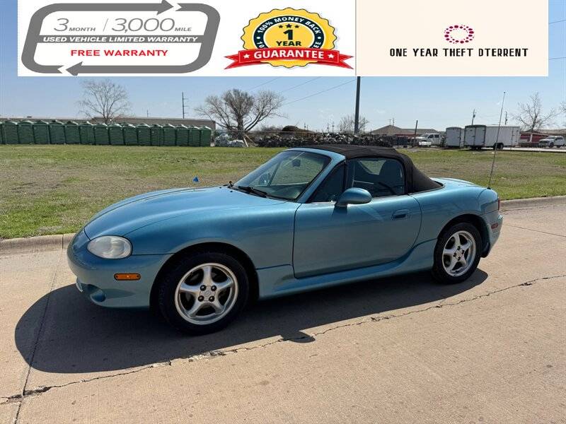 2002 Mazda MX-5 Miata Cloth — Convertible — 92,304 mi — Wylie, TX