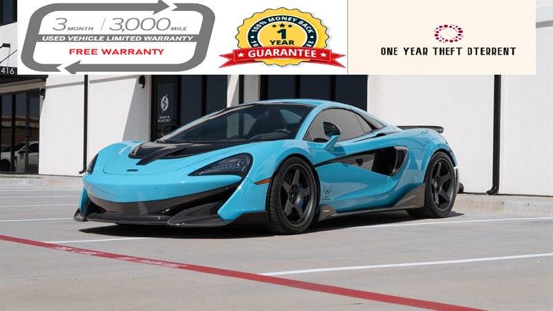 2020 McLaren 600LT Standard — Convertible — 10,565 mi — Wylie, TX