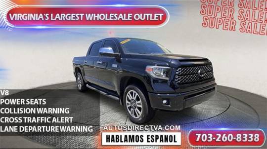 2018 Toyota Tundra Platinum — Pickup Truck — 77,650 mi — Manassas, VA