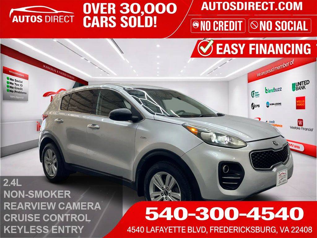 2017 Kia Sportage LX — SUV — 56,118 mi — Manassas, VA