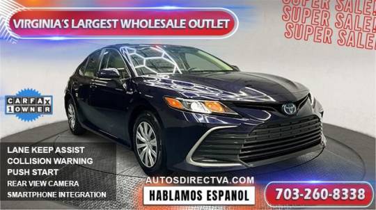 2021 Toyota Camry Hybrid LE — Sedan — 24,712 mi — Manassas, VA