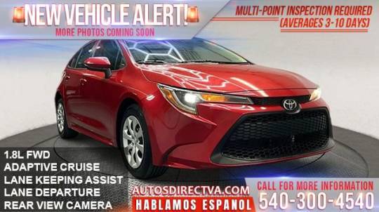 2020 Toyota Corolla LE — Sedan — 70,362 mi — Manassas, VA