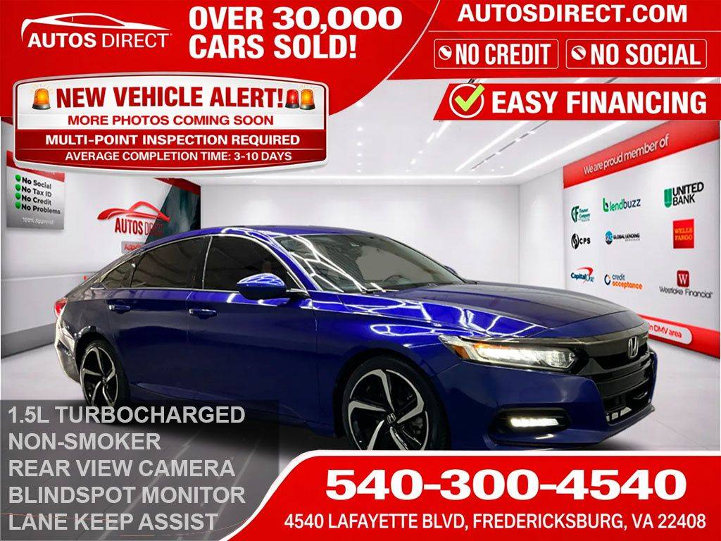2019 Honda Accord Sport — Sedan — 103,937 mi — Manassas, VA
