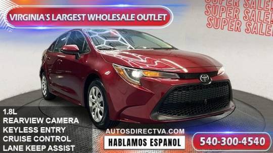 2022 Toyota Corolla LE — Sedan — 70,294 mi — Manassas, VA