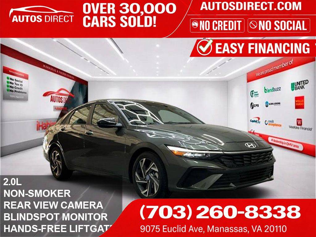 2025 Hyundai Elantra SEL Sport — Sedan — 2,209 mi — Manassas, VA