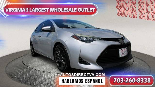 2019 Toyota Corolla SE — Sedan — 60,862 mi — Manassas, VA