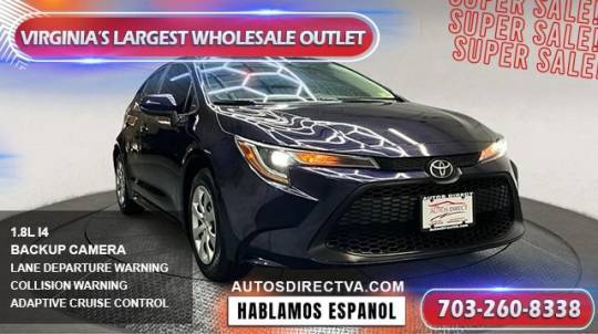 2021 Toyota Corolla LE — Sedan — 75,319 mi — Manassas, VA