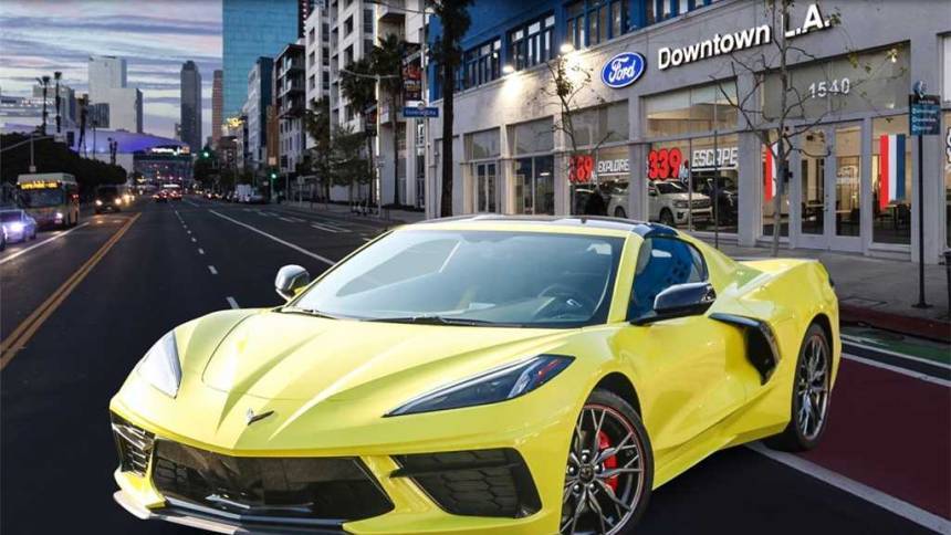 2023 Chevrolet Corvette 1LT — Coupe — 1,312 mi — Los Angeles, CA