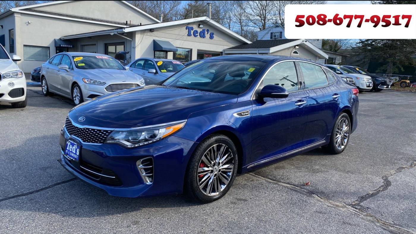 2017 Kia Optima SXL Turbo — Sedan — 91,905 mi — Somerset, MA