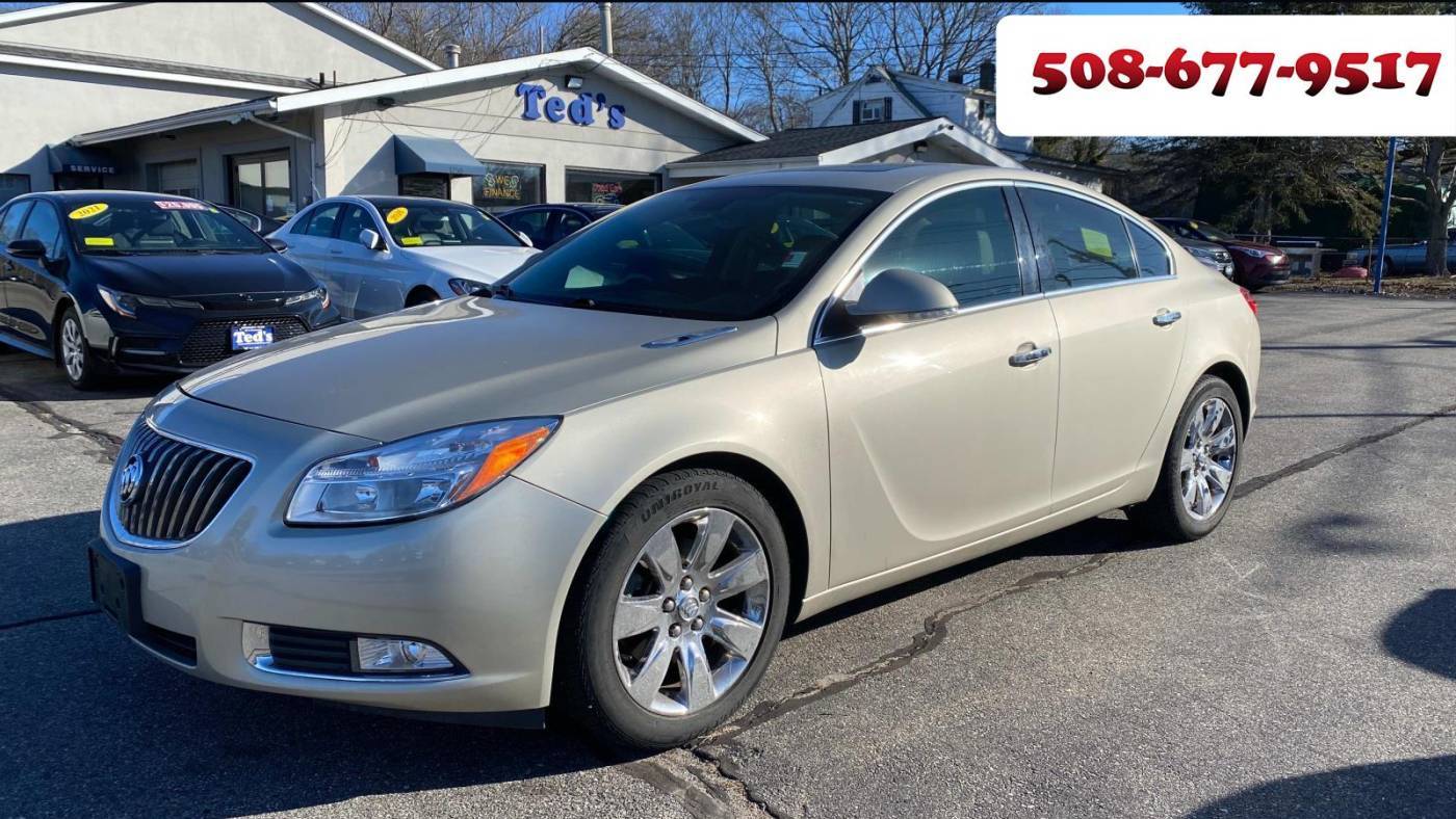 2013 Buick Regal Turbo Premium 1 — Sedan — 77,005 mi — Somerset, MA