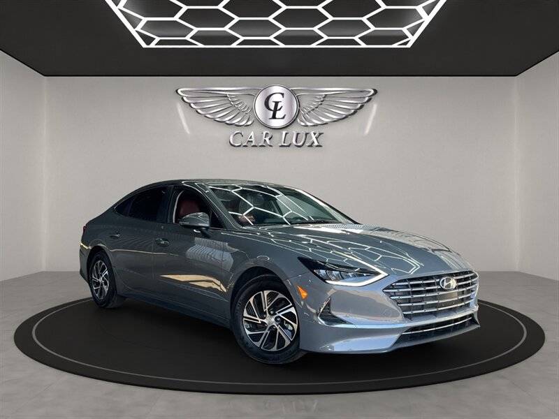 2023 Hyundai Sonata Hybrid Blue — Sedan — 32,038 mi — Lennox, CA