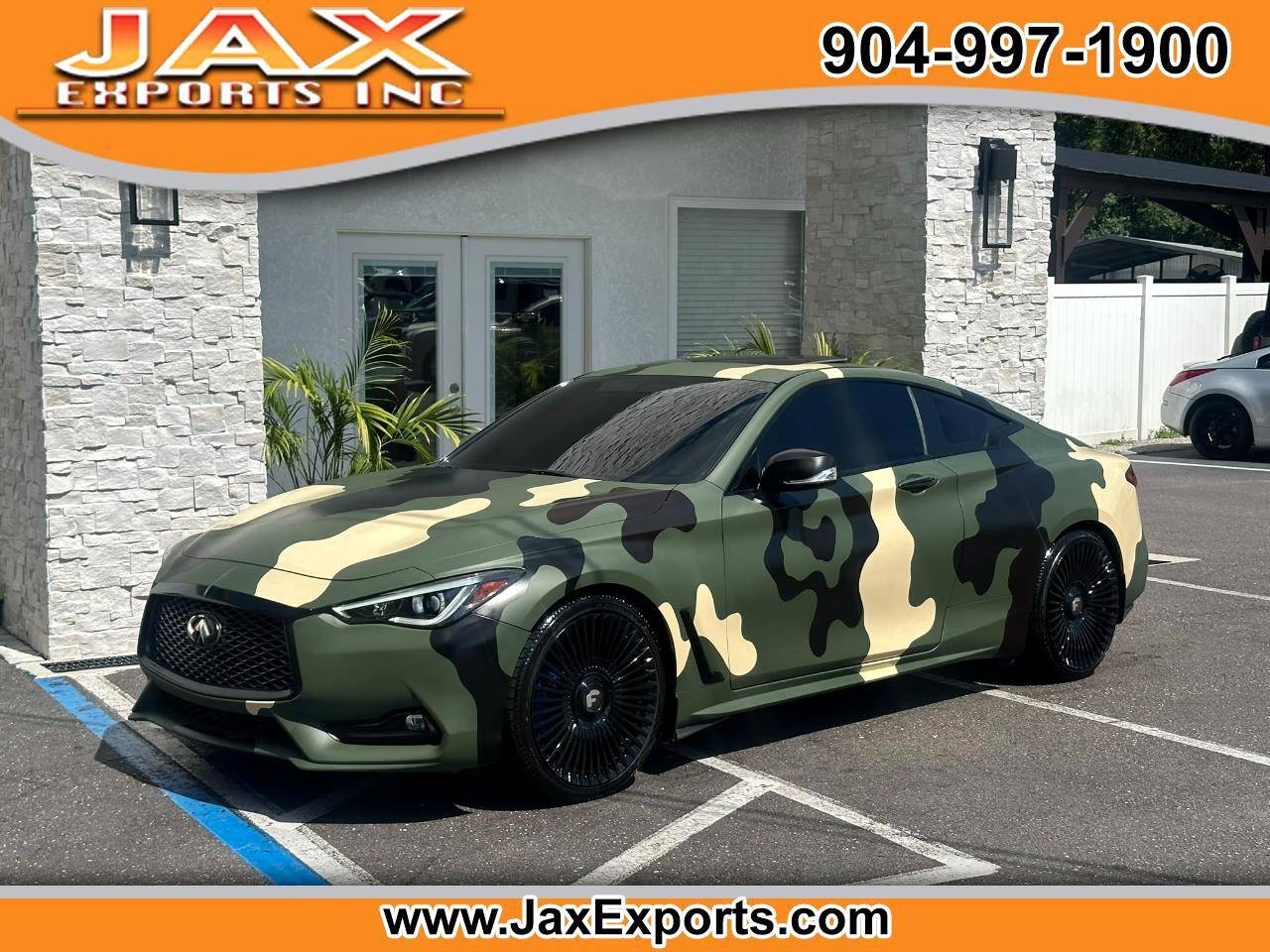 2018 INFINITI Q60 3.0t LUXE — Coupe — 52,250 mi — Jacksonville, FL