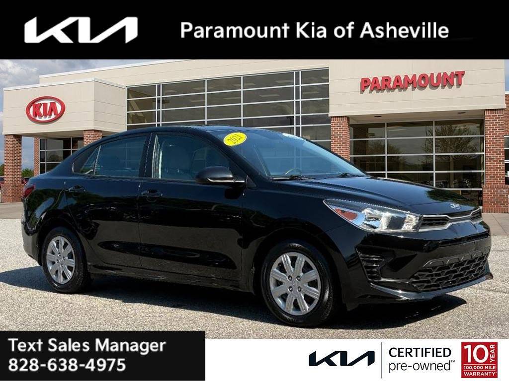 2021 Kia Rio S — Sedan — 44,600 mi — Asheville, NC