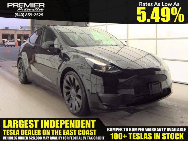 2022 Tesla Model Y Performance — SUV — 35,622 mi — Dumfries, VA