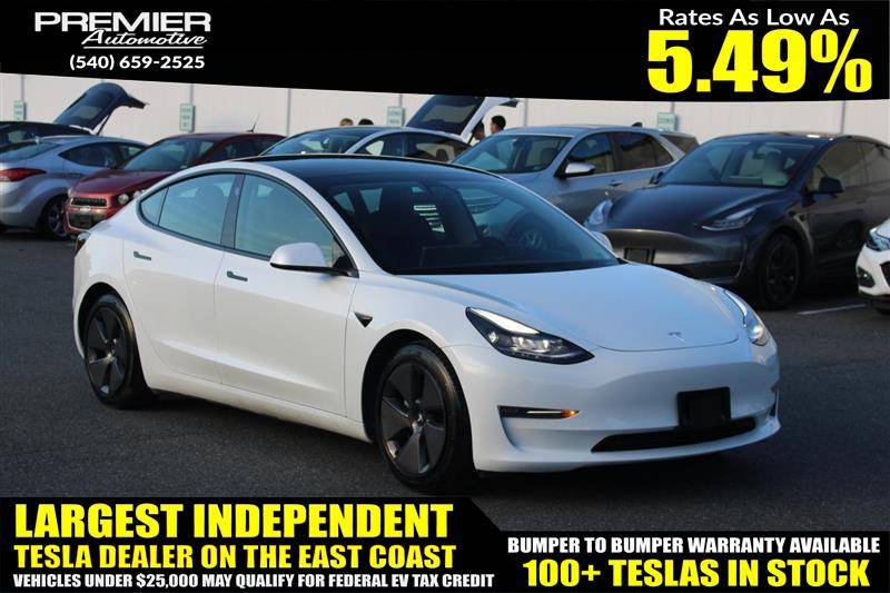 2021 Tesla Model 3 Long Range — Sedan — 18,968 mi — Dumfries, VA