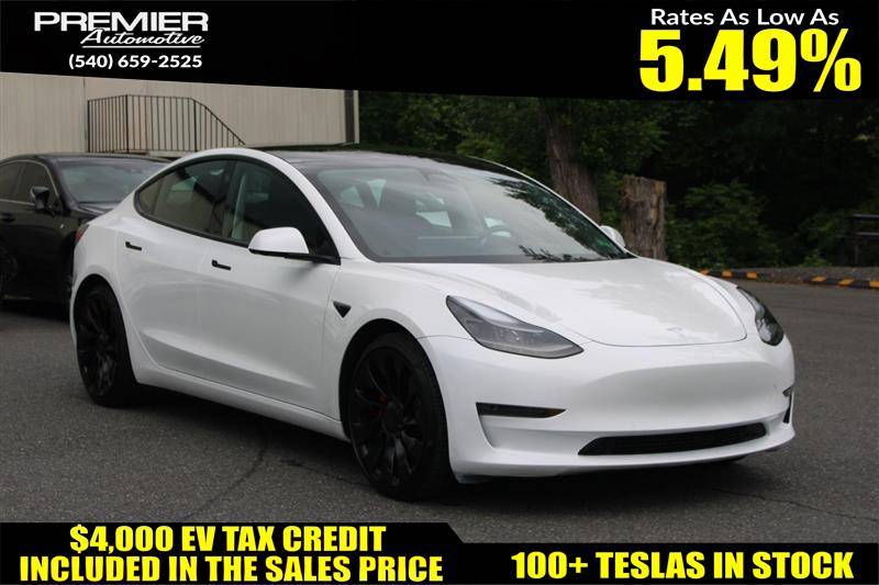 2022 Tesla Model 3 Performance — Sedan — 11,369 mi — Dumfries, VA