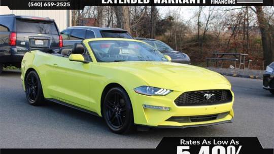 2021 Ford Mustang EcoBoost — Convertible — 45,469 mi — Dumfries, VA