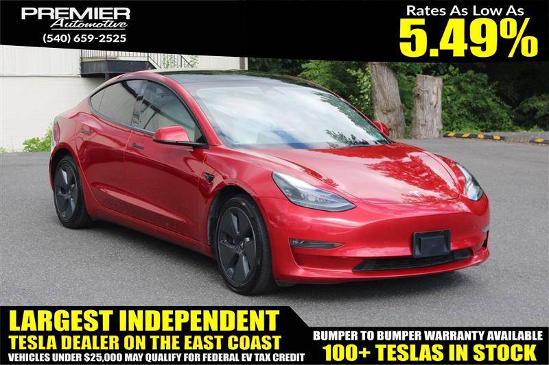 2022 Tesla Model 3 Long Range — Sedan — 44,548 mi — Dumfries, VA
