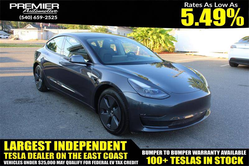 2022 Tesla Model 3 Long Range — Sedan — 27,625 mi — Dumfries, VA