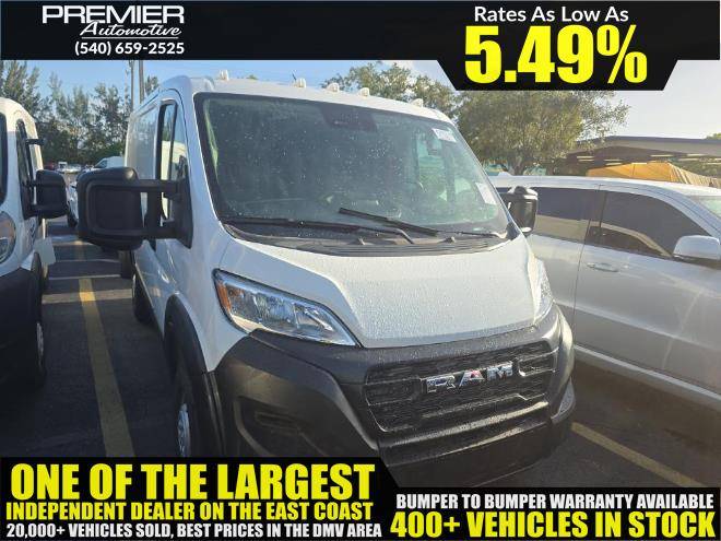 2023 Ram ProMaster Cargo Van 1500 — Cargo Van — 29,988 mi — Dumfries, VA