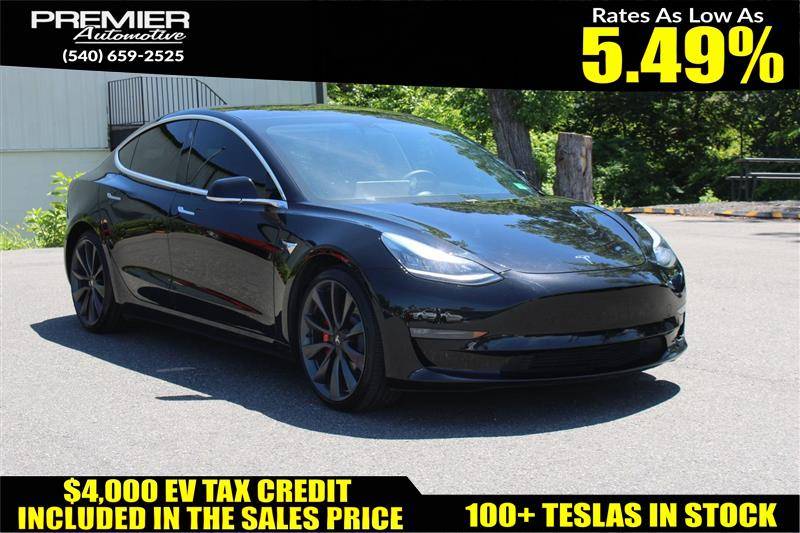2020 Tesla Model 3 Performance — Sedan — 87,958 mi — Dumfries, VA