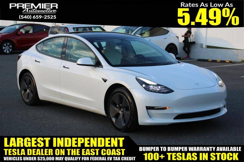 2022 Tesla Model 3 Long Range — Sedan — 35,164 mi — Dumfries, VA
