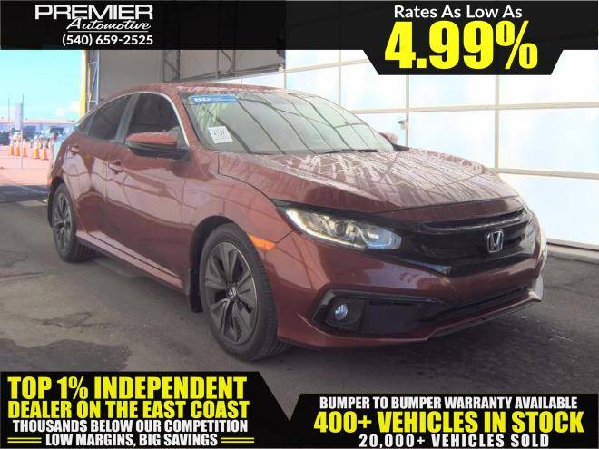 2020 Honda Civic LX — Sedan — 37,822 mi — Dumfries, VA