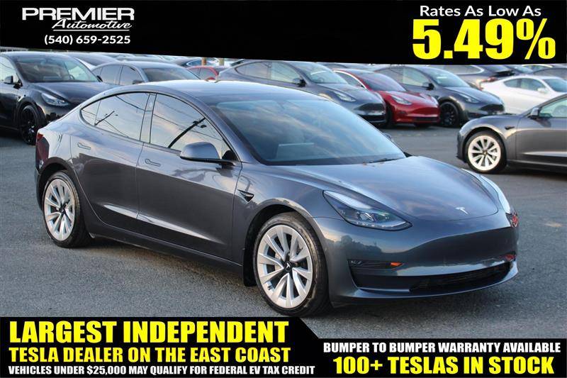 2022 Tesla Model 3 Long Range — Sedan — 44,496 mi — Dumfries, VA