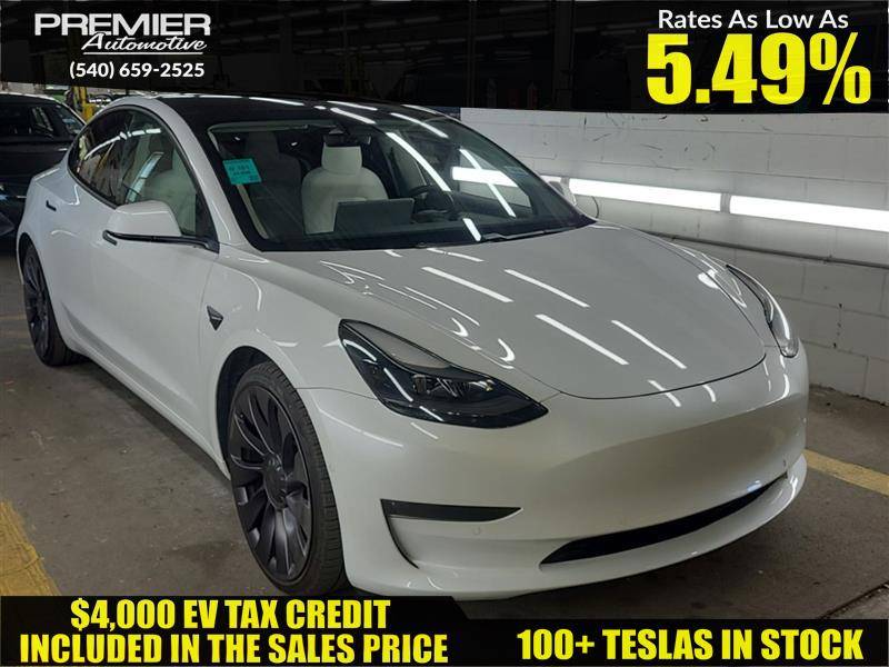 2021 Tesla Model 3 Performance — Sedan — 44,639 mi — Dumfries, VA