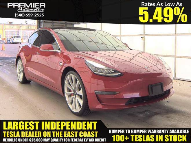 2018 Tesla Model 3 Long Range — Sedan — 85,963 mi — Dumfries, VA