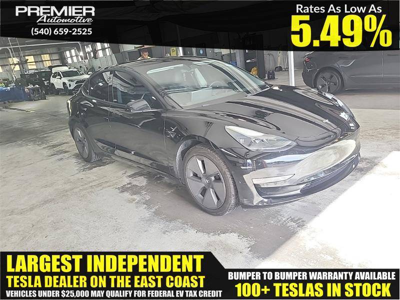2021 Tesla Model 3 Long Range — Sedan — 117,333 mi — Dumfries, VA
