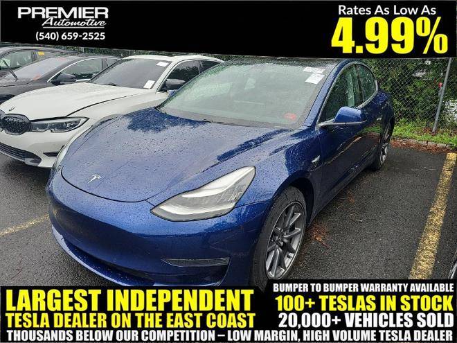 2018 Tesla Model 3 Long Range — Sedan — 88,704 mi — Dumfries, VA