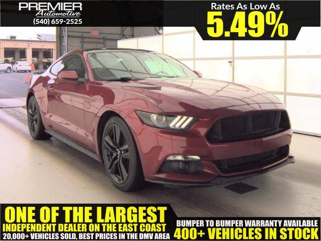 2017 Ford Mustang EcoBoost — Coupe — 83,421 mi — Dumfries, VA