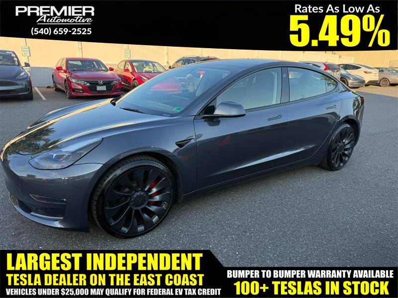 2022 Tesla Model 3 Performance — Sedan — 17,205 mi — Dumfries, VA
