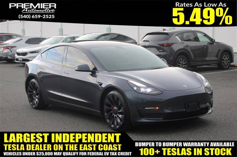 2022 Tesla Model 3 Performance — Sedan — 28,638 mi — Dumfries, VA