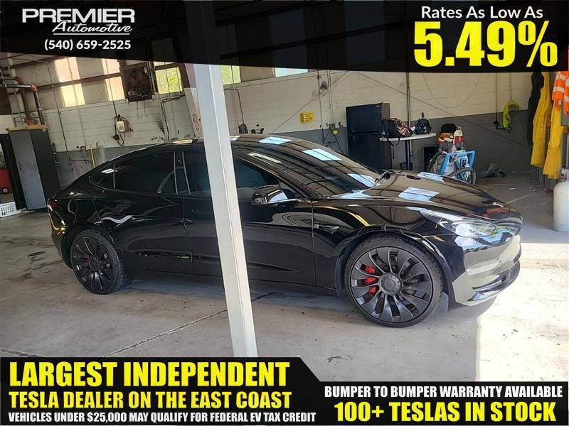 2022 Tesla Model 3 Performance — Sedan — 41,598 mi — Dumfries, VA