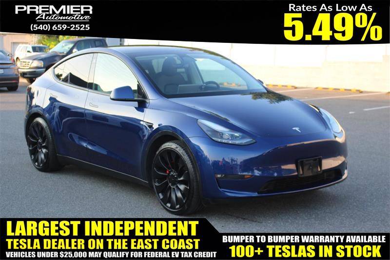 2022 Tesla Model Y Performance — SUV — 35,264 mi — Dumfries, VA