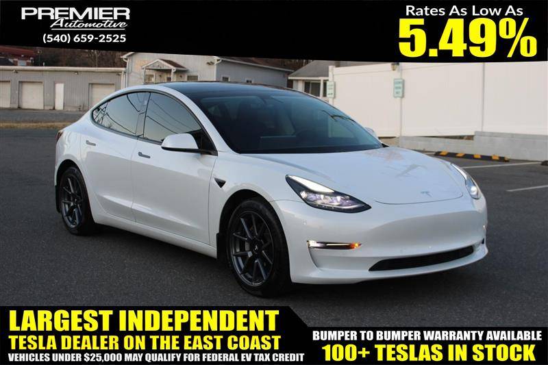 2021 Tesla Model 3 Long Range — Sedan — 55,929 mi — Dumfries, VA