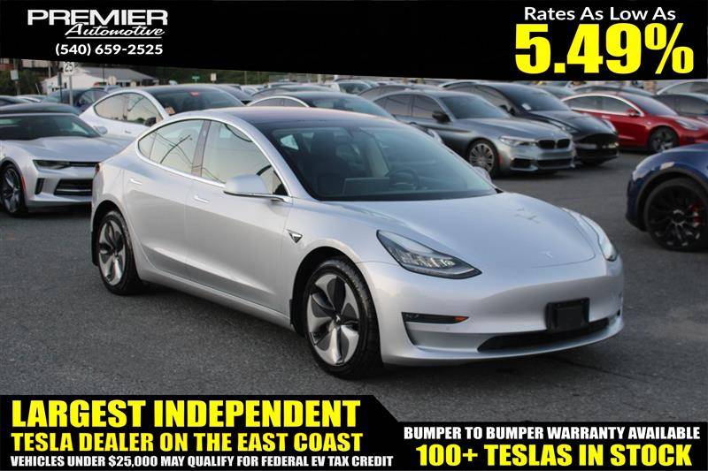 2018 Tesla Model 3 Long Range — Sedan — 102,476 mi — Dumfries, VA
