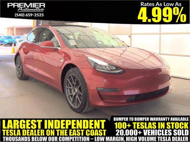 2020 Tesla Model 3 Standard Range Plus